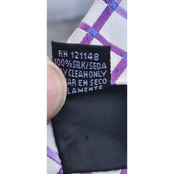 Black Gray Silver Silk Tie Lot of 3 – Covington, Croft & Barrow, Concepts - Picture 15 of 16